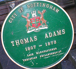 Thomas Adams 1807 - 1873