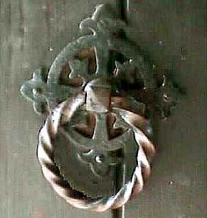 Wickwar Church door handle